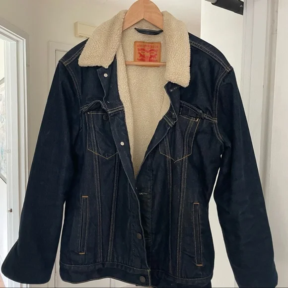 Levi’s Unisex Jacket Sherpa - Picture 9 of 12